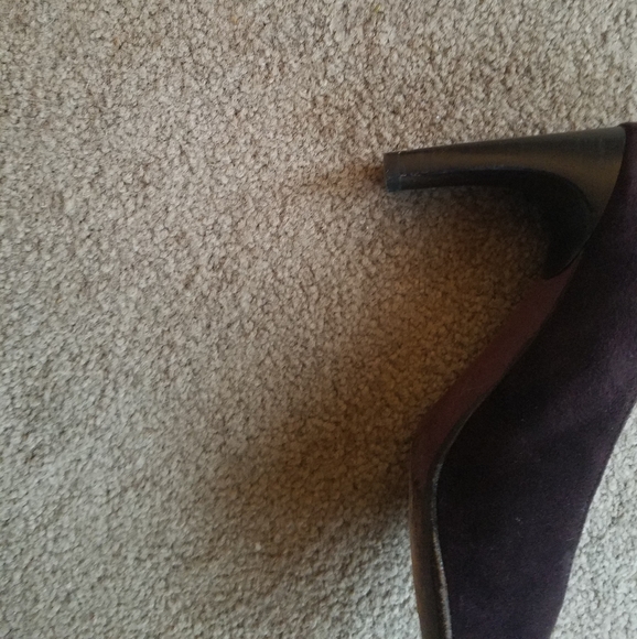Designer suede & leather shoes - Picture 5 of 6